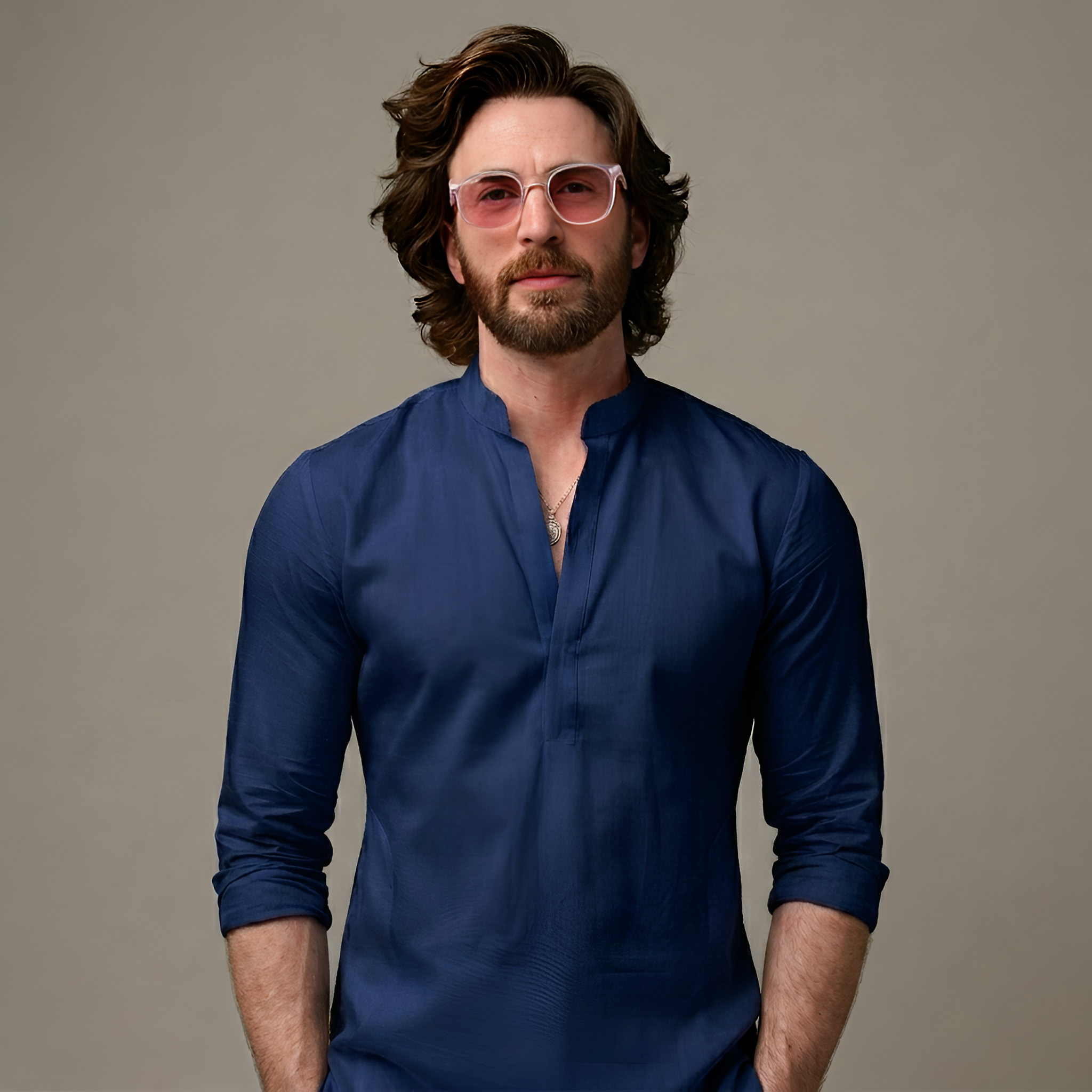 The Blue of Noble Presence